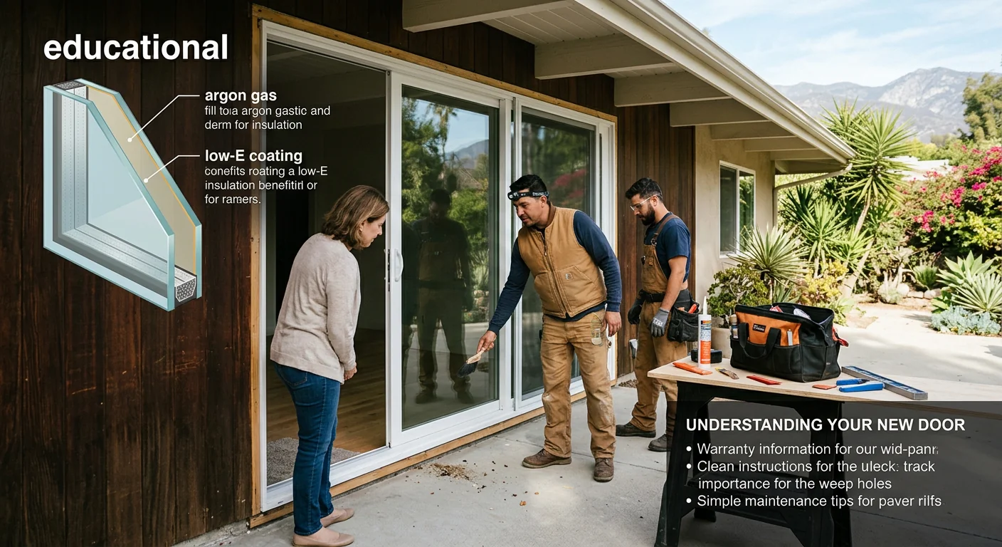 Patio Slider Upgrade on a Ranch-Style Home